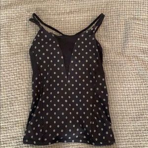 Lululemon polkadot tank